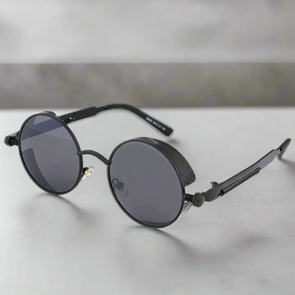 Retro Round Polarized Sunglasses