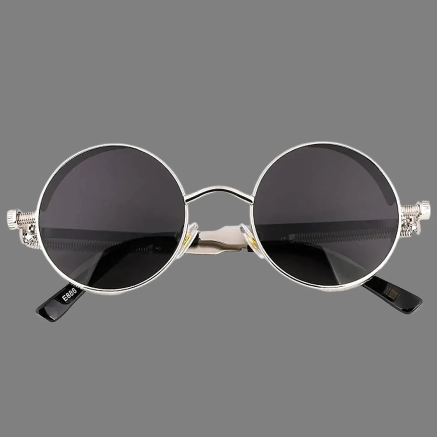 Retro Round Polarized Sunglasses