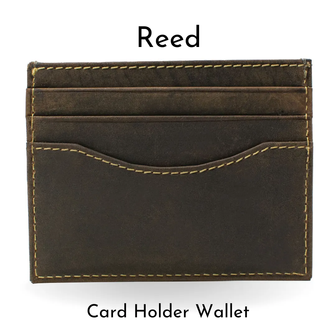 Roan Mountain Distressed Leather Belt and Wallet Set by Nickel Smart®