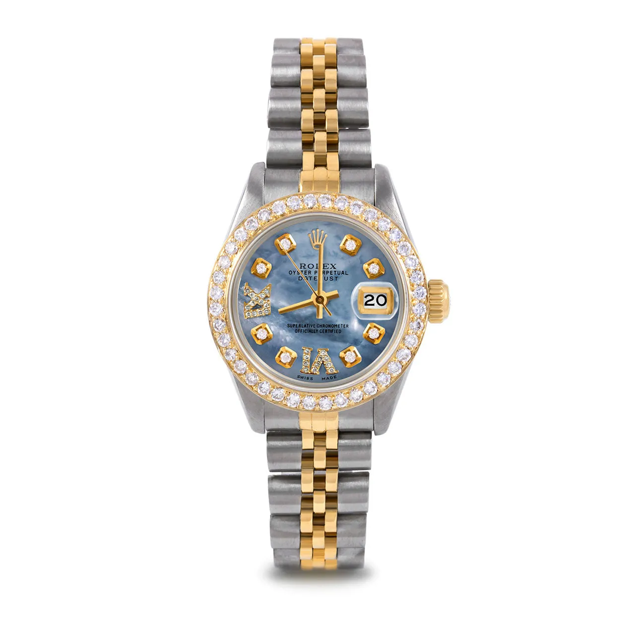 Rolex Datejust 26mm | 6917-TT-BLMOP-8DR69-BDS-JBL