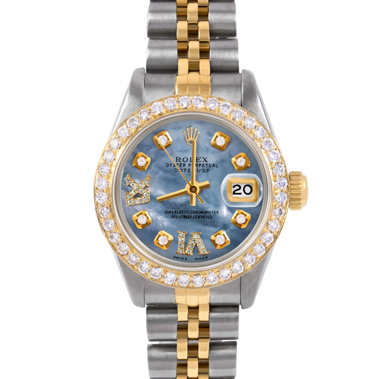 Rolex Datejust 26mm | 6917-TT-BLMOP-8DR69-BDS-JBL