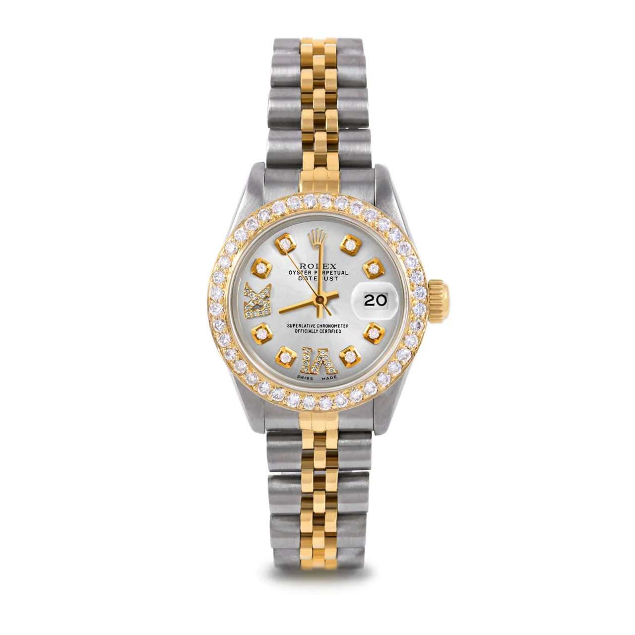 Rolex Datejust 26mm | 6917-TT-SLV-8DR69-BDS-JBL