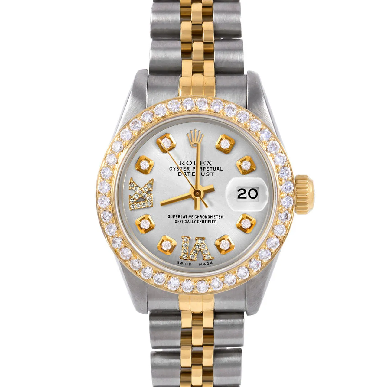 Rolex Datejust 26mm | 6917-TT-SLV-8DR69-BDS-JBL