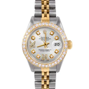 Rolex Datejust 26mm | 6917-TT-SLV-8DR69-BDS-JBL