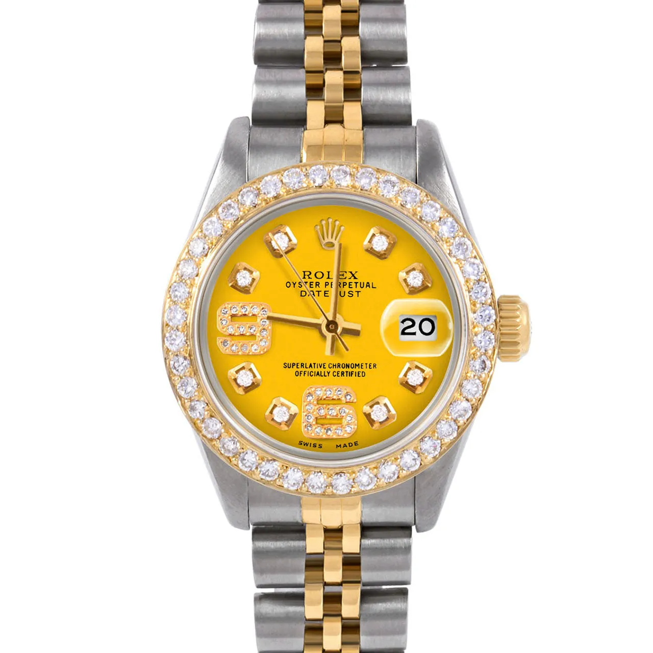 Rolex Datejust 26mm | 6917-TT-YLW-8DA69-BDS-JBL