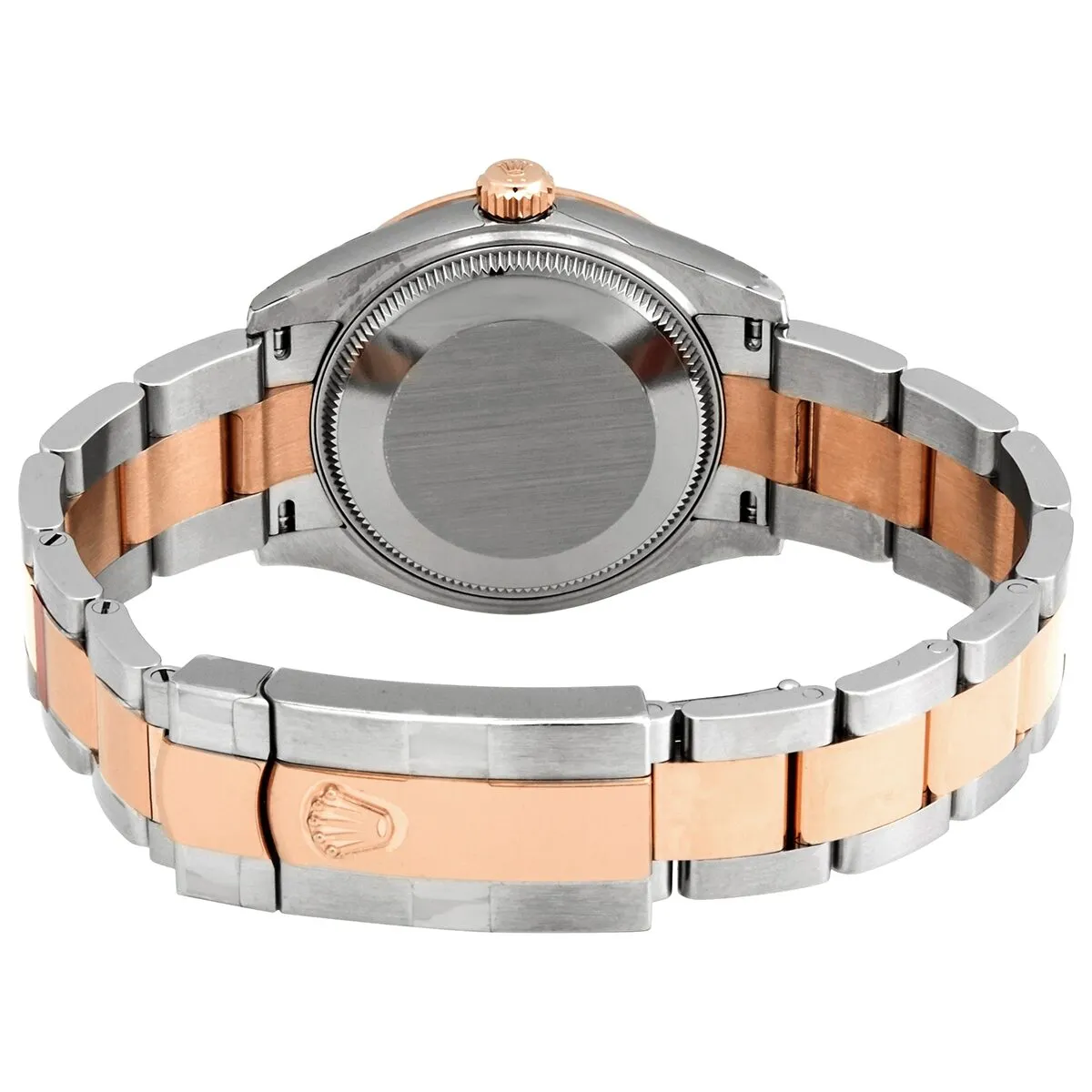 Rolex DateJust 31 Automatic Ladies Stainless Steel 18kt Everose Gold Oyster Watch 278341PDO