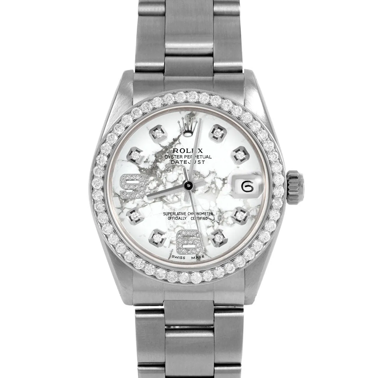Rolex Datejust 31mm | 6827-SS-MRB-8DA69-BDS-OYS