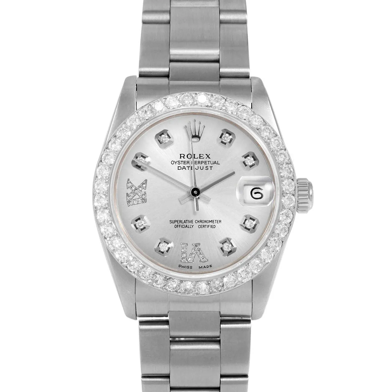 Rolex Datejust 31mm | 68274-SLV-8DR69-2CT-OYS