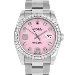 Rolex Datejust 36mm | 116234-PNK-8DA69-25CT-OYS