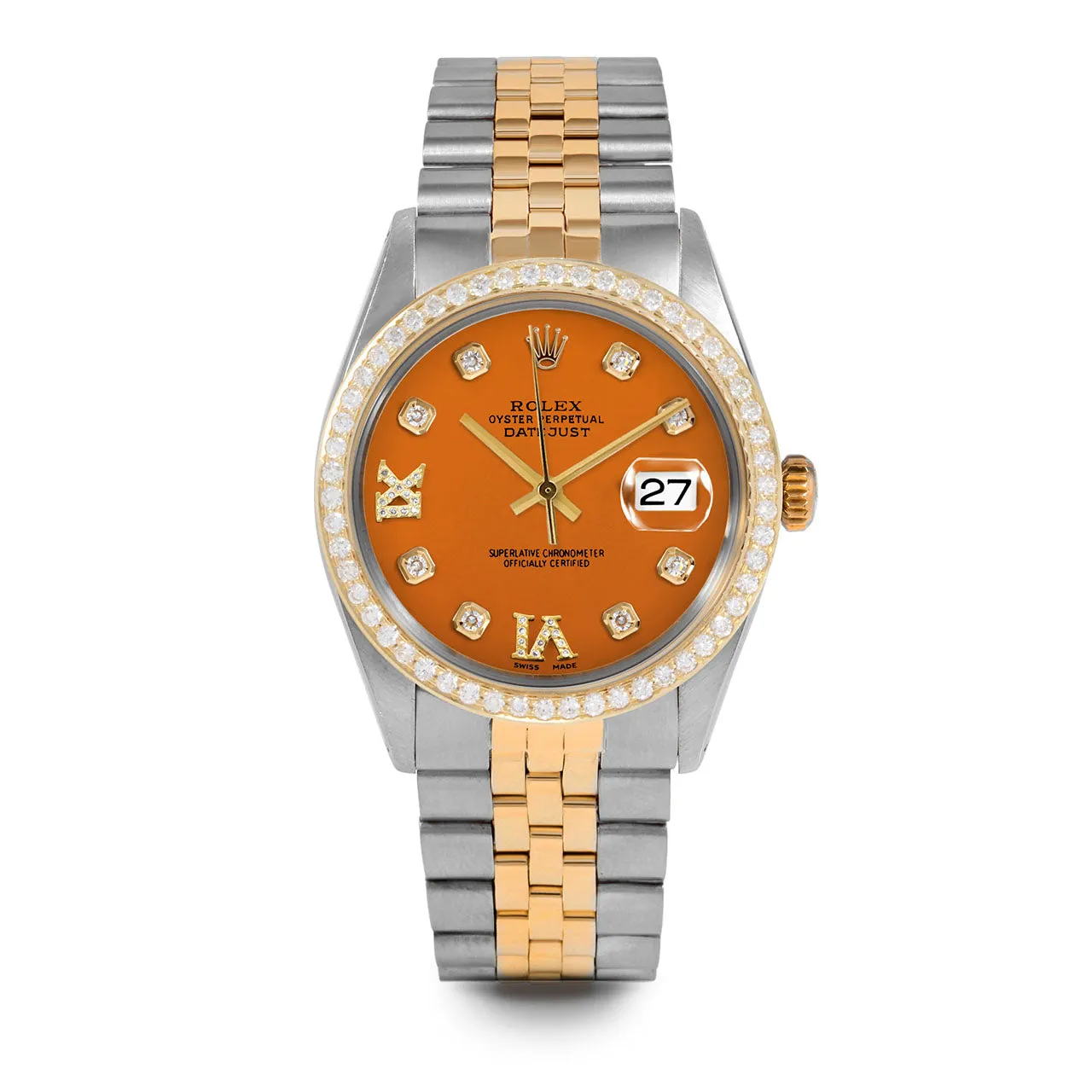 Rolex Datejust 36mm | 16233-ORN-8DR69-BDS-JBL