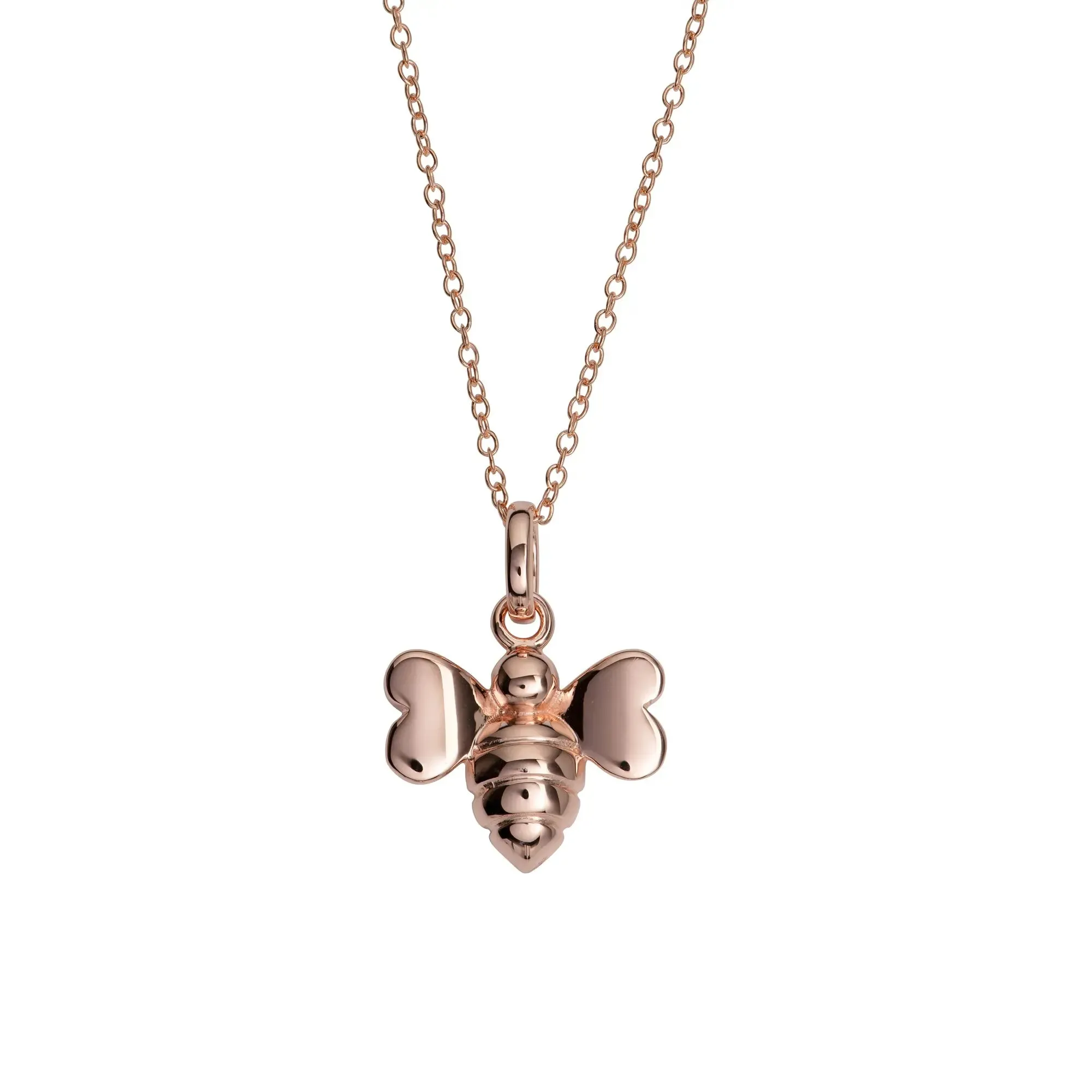 Rose Gold Bumblebee Pendant
