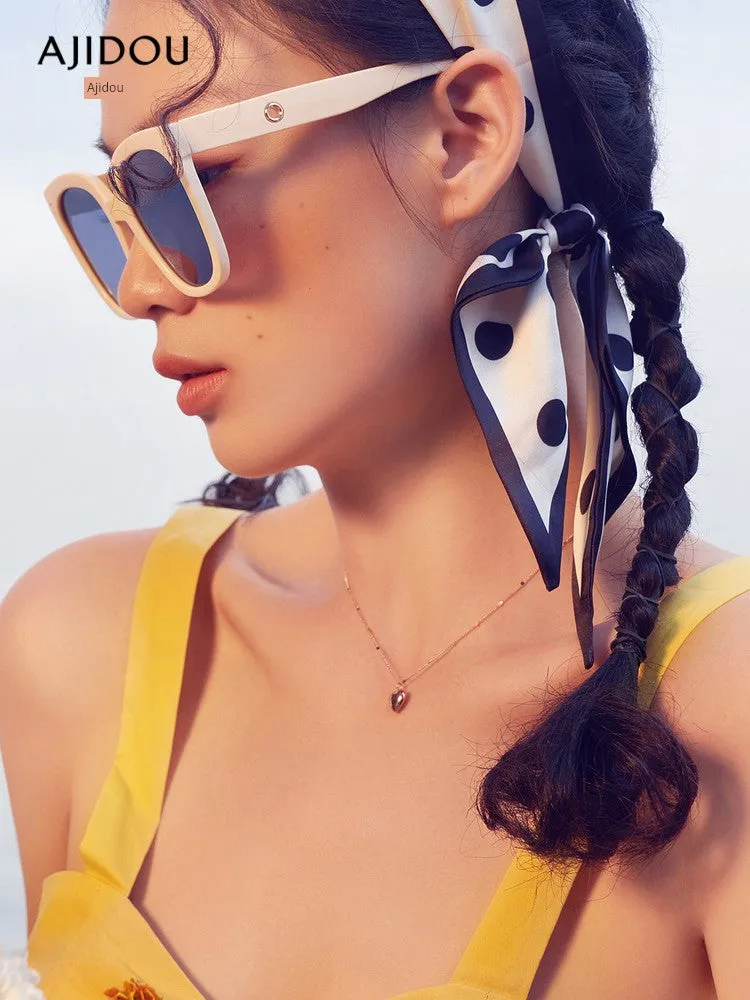 Rose Gold Cold Wind Net Necklace