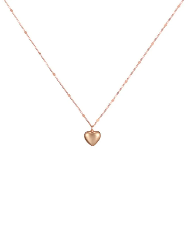 Rose Gold Cold Wind Net Necklace