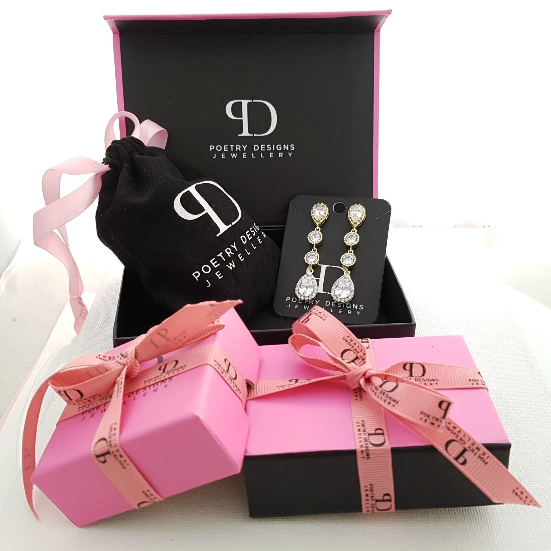 Rose Gold Wedding Bracelets- Gianna
