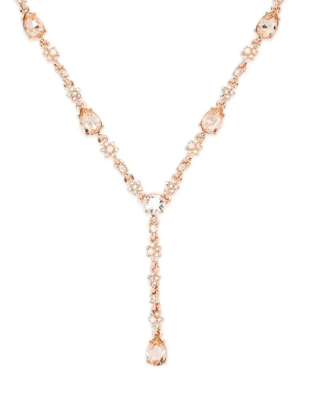 Rose Gold Y Necklace