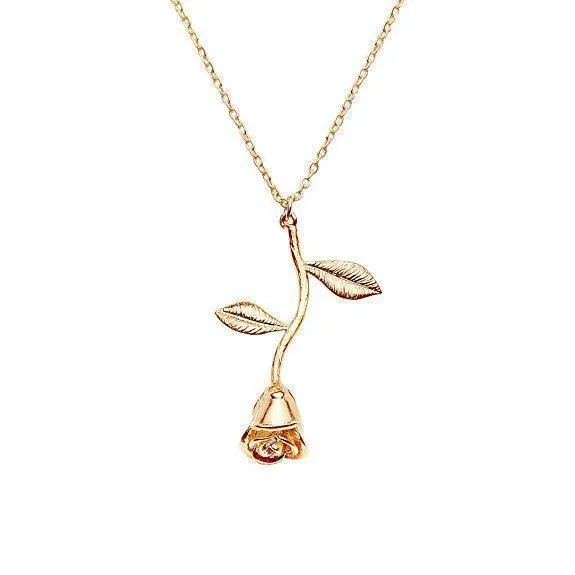 Rose Necklace Pendant