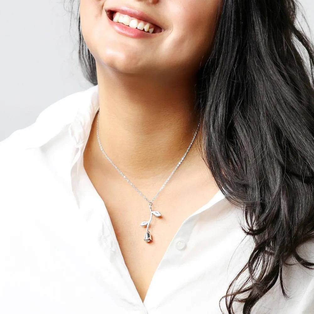 Rose Necklace Pendant