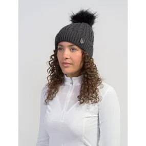 Samshield Ladies Beanie Mira Intarsia Magnet/Champagne