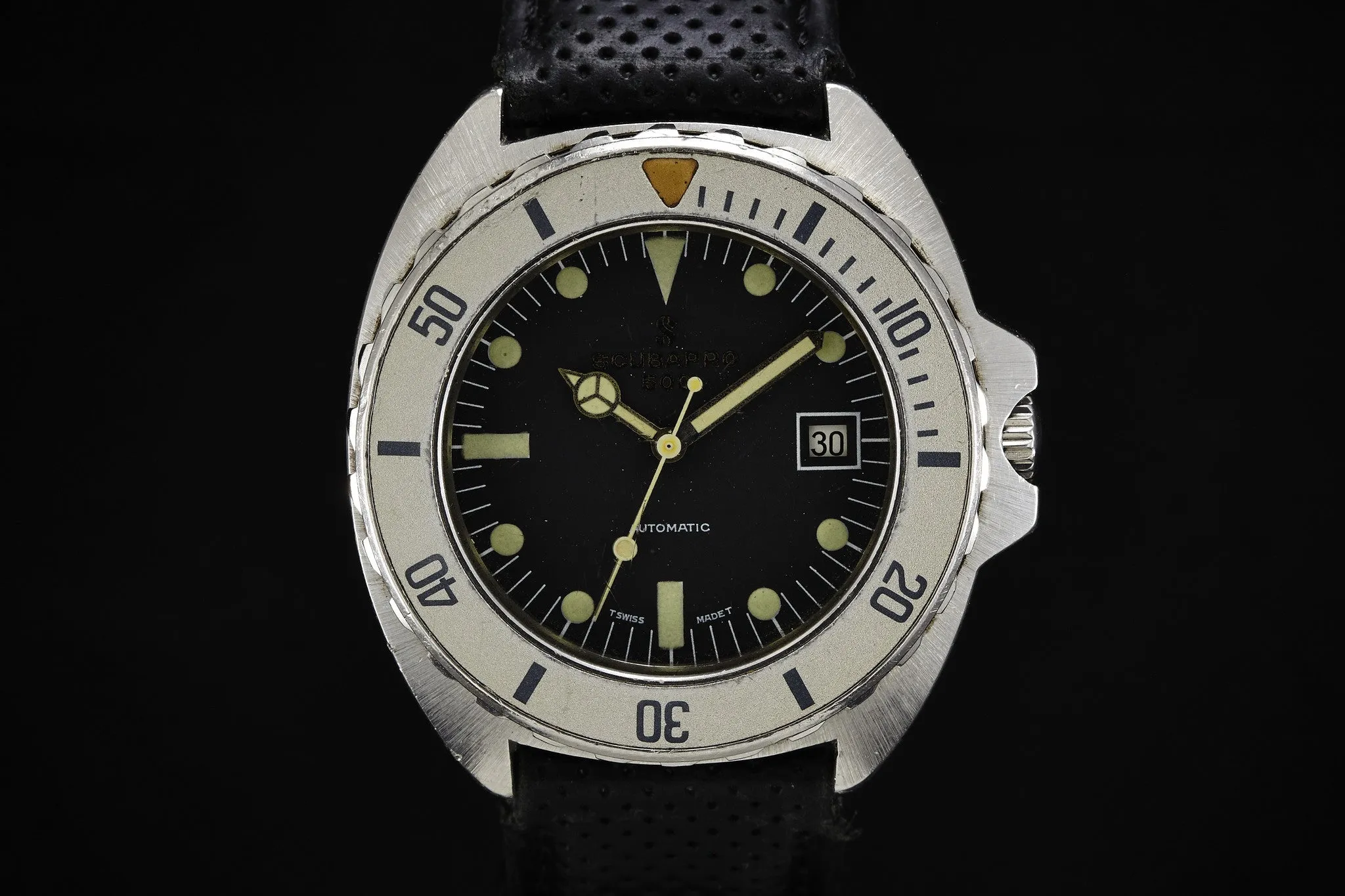 Scubapro 500 Silver Bezel