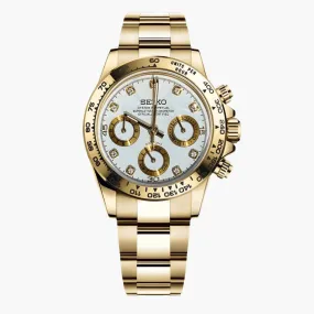 Seitona Gold Diamond Dial