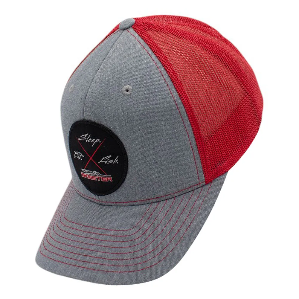 Skeeter X Eat Sleep Fish Patch Hat