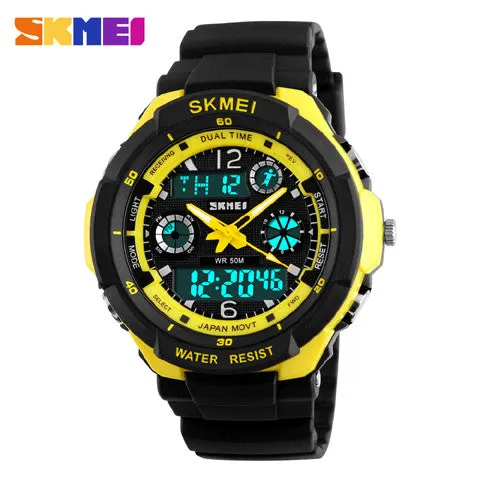 Skmei Brand 0931 Outdoor Dress Military Watch Relogio Digital Analog Quartz Watches Led Waterproof Clock Men Casual Wristwatch