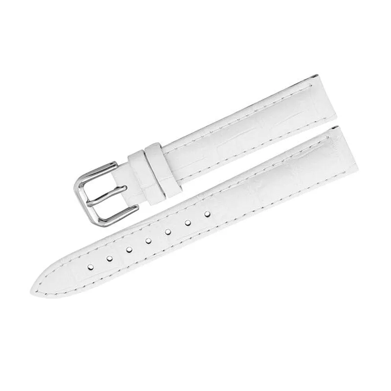 Snakeskin Leather Watch Straps Compatible with the Garmin Forerunner 165