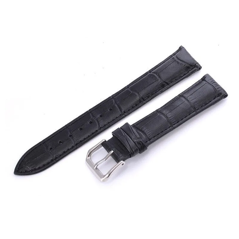 Snakeskin Leather Watch Straps Compatible with the Garmin Forerunner 265