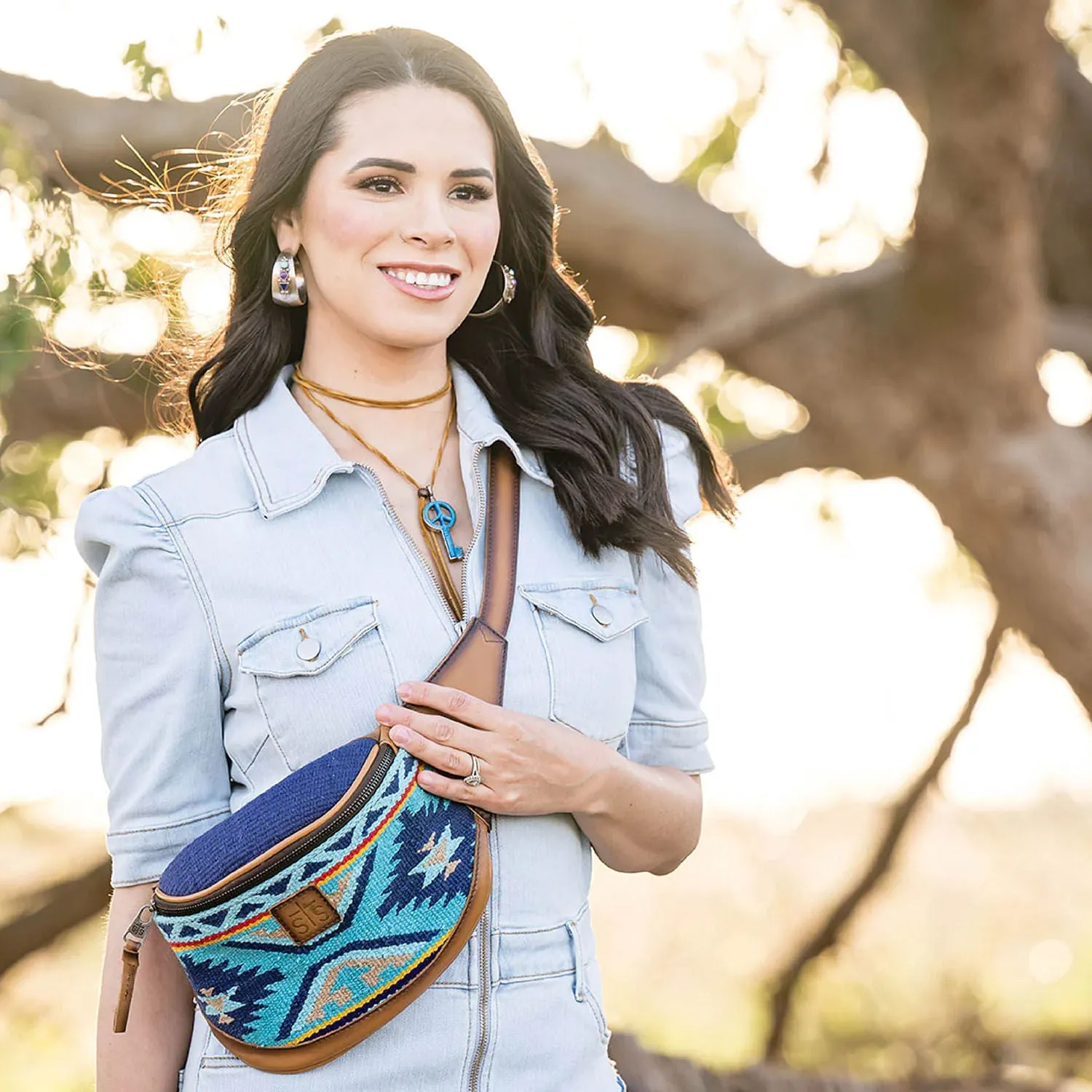 STS Mojave Sky Ladies Western Belt Bag Fanny Pack