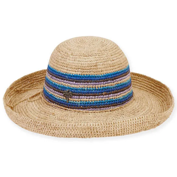 Sun 'N' Sand - Perla Crocheted Up-Brim Hat