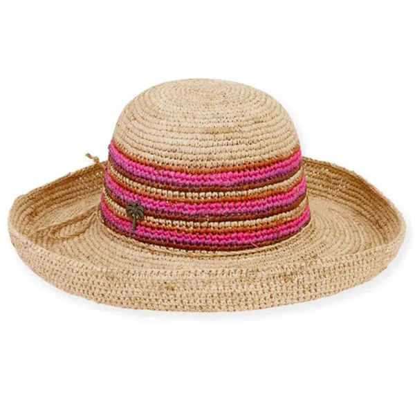 Sun 'N' Sand - Perla Crocheted Up-Brim Hat
