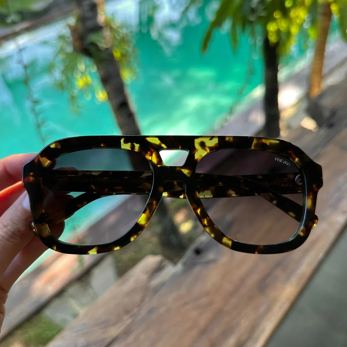 Sunglasses- Voyager Yellow Tortoise (142-3)