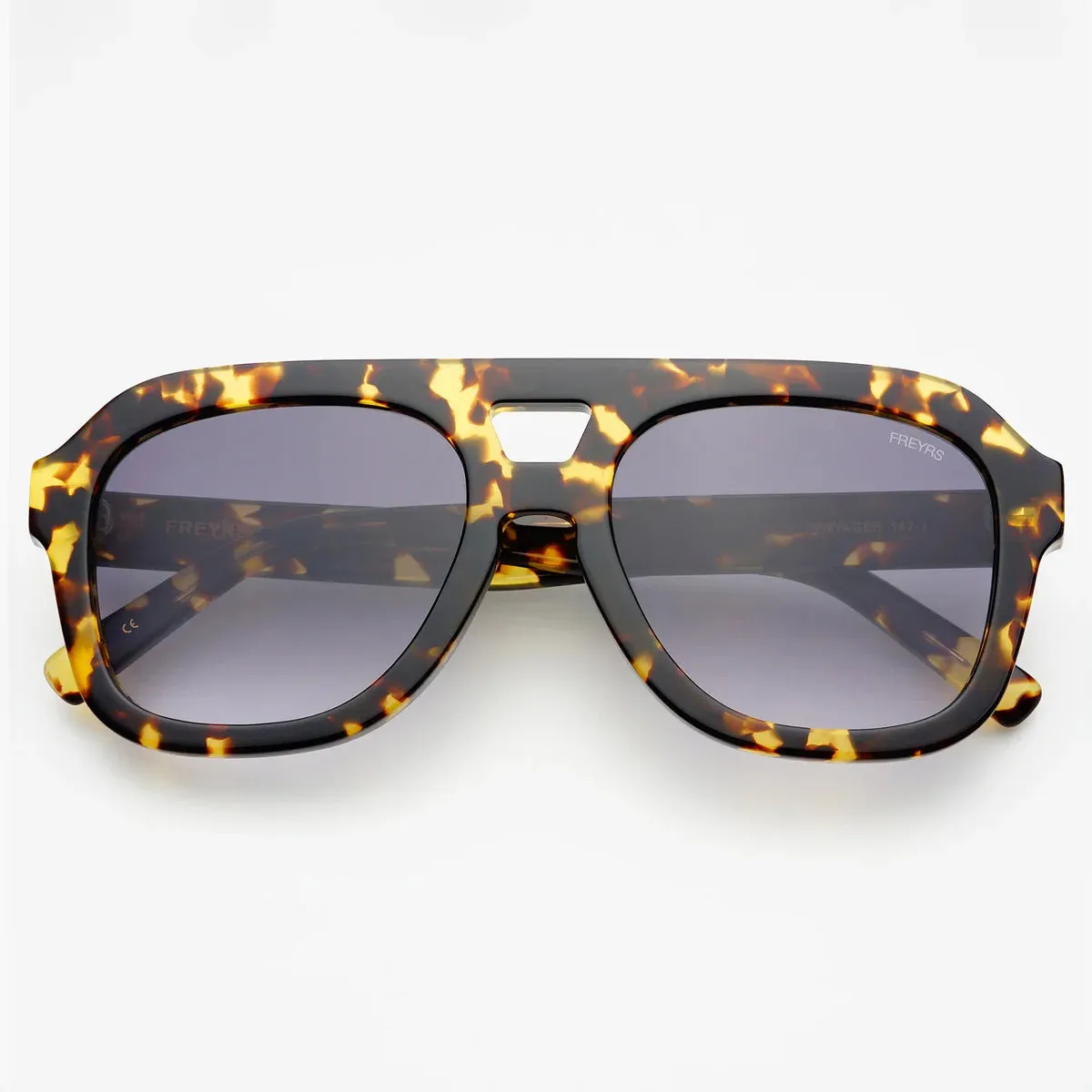 Sunglasses- Voyager Yellow Tortoise (142-3)