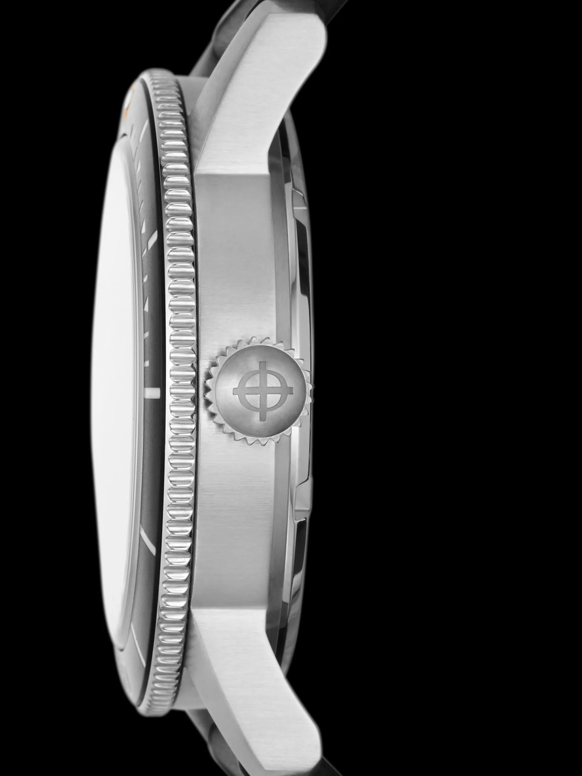 Super Sea Wolf 53 Skin (Ref. ZO9212) Black W/ Black Rubber Strap