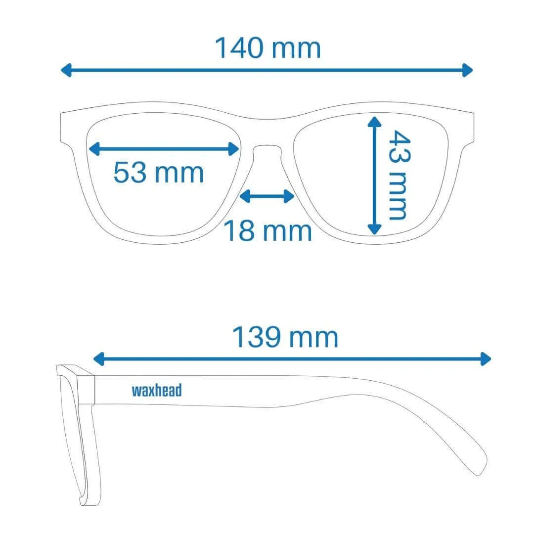 TARPON SILVER / Recycled Plastic Sunglasses