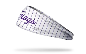 TCU: Frogs Script Pinstripe Headband
