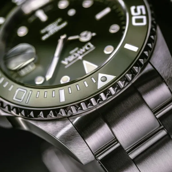 Ternos Ceramic Automatic 200m Green Diving Watch 16155570