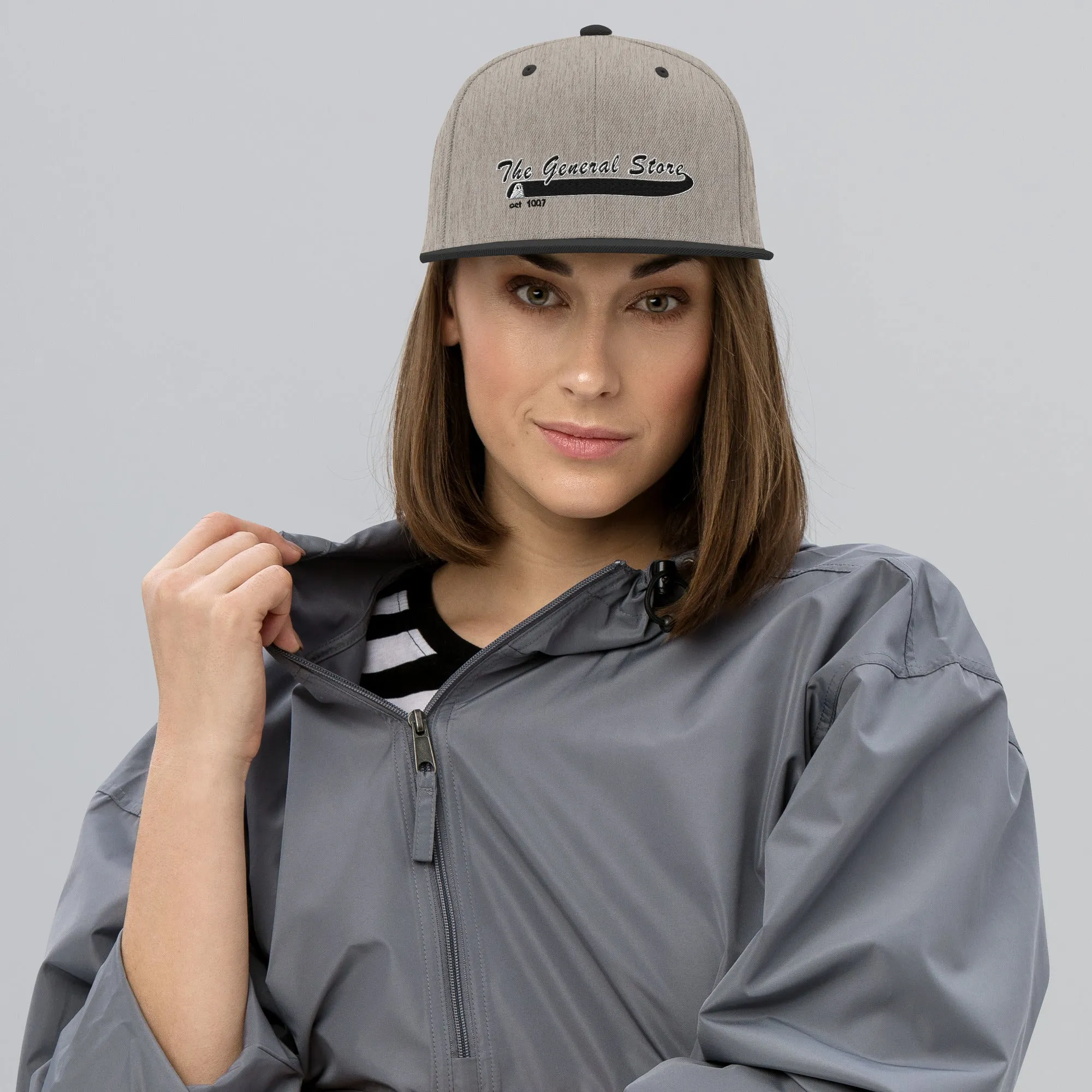 The General Store Embroidered Snapback Hat