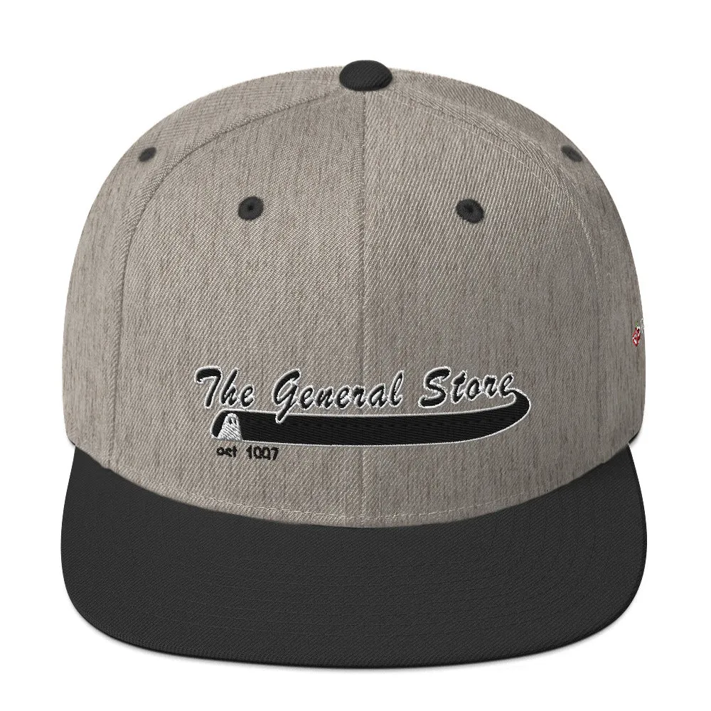 The General Store Embroidered Snapback Hat