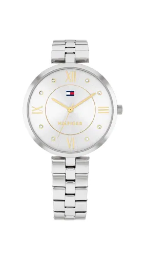 Tommy Hilfiger Ella Stainless Steel Silver Dial Ladies Watch 1782683