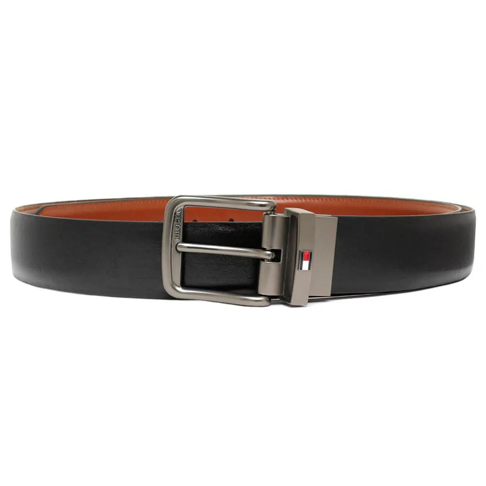 Tommy Hilfiger Men's Belt Premium Leather Edge Casual Reversible 11TL01XZ33