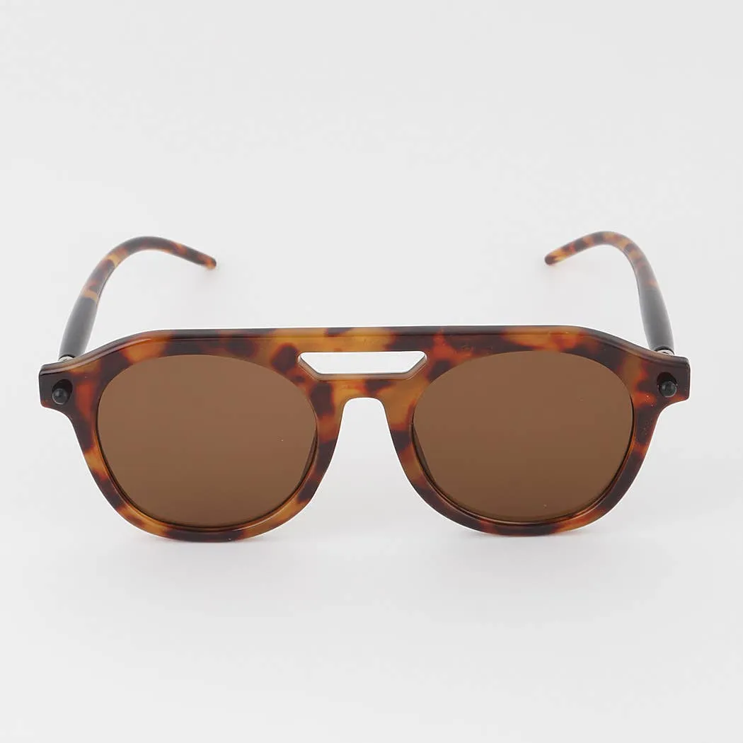 Two Toned Double Beam Sunglasses