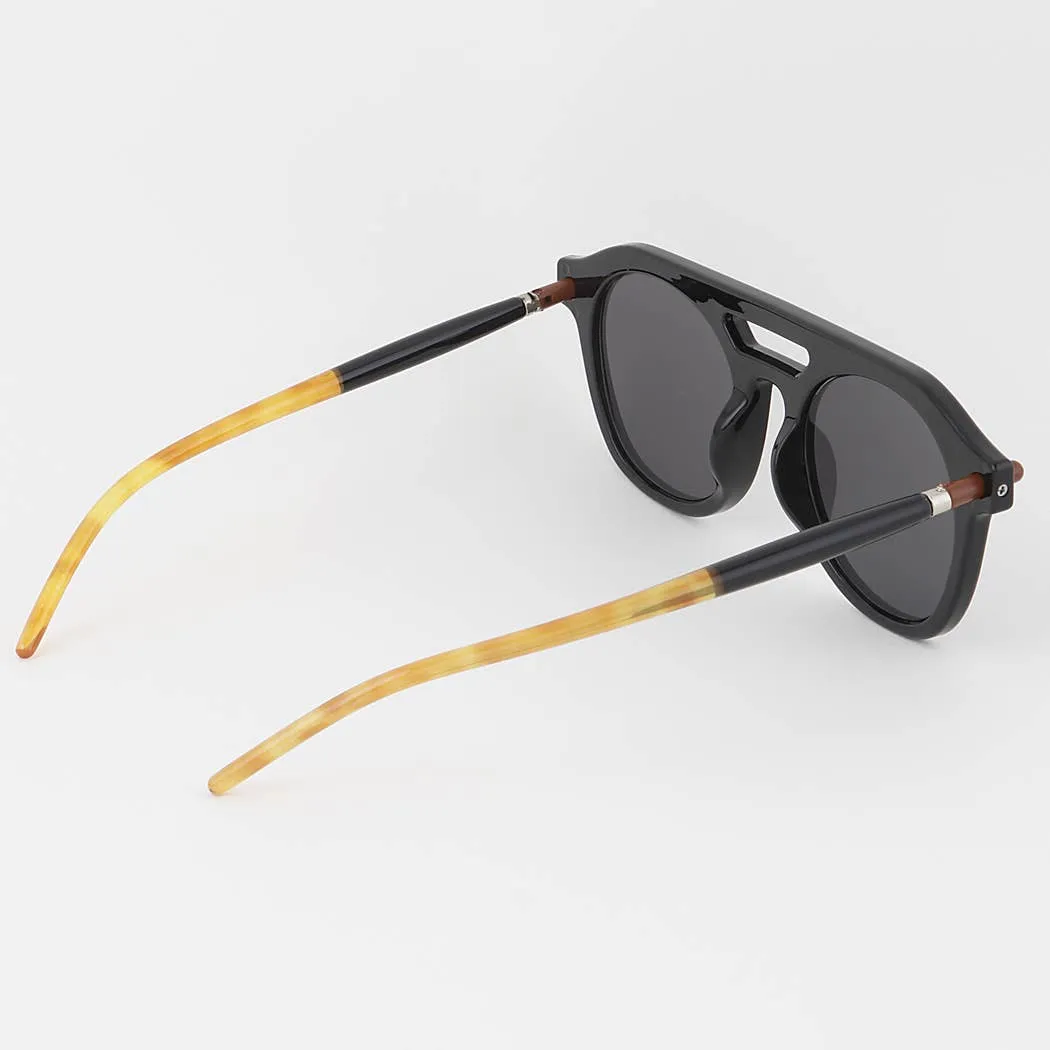 Two Toned Double Beam Sunglasses