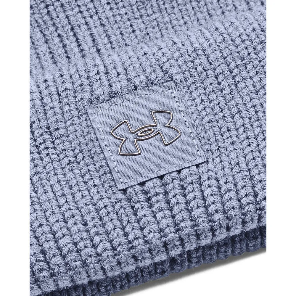 Under Armour Ladies Infrared Halftime Ribbed Pom Beanie 1373098