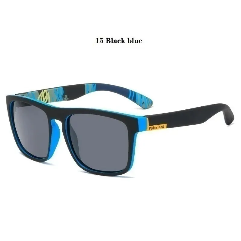 Unisex Square Polaroid Sunglasses Vintage Retro Style for Women Men