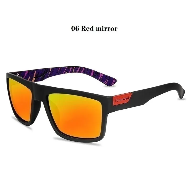 Unisex Square Polaroid Sunglasses Vintage Retro Style for Women Men