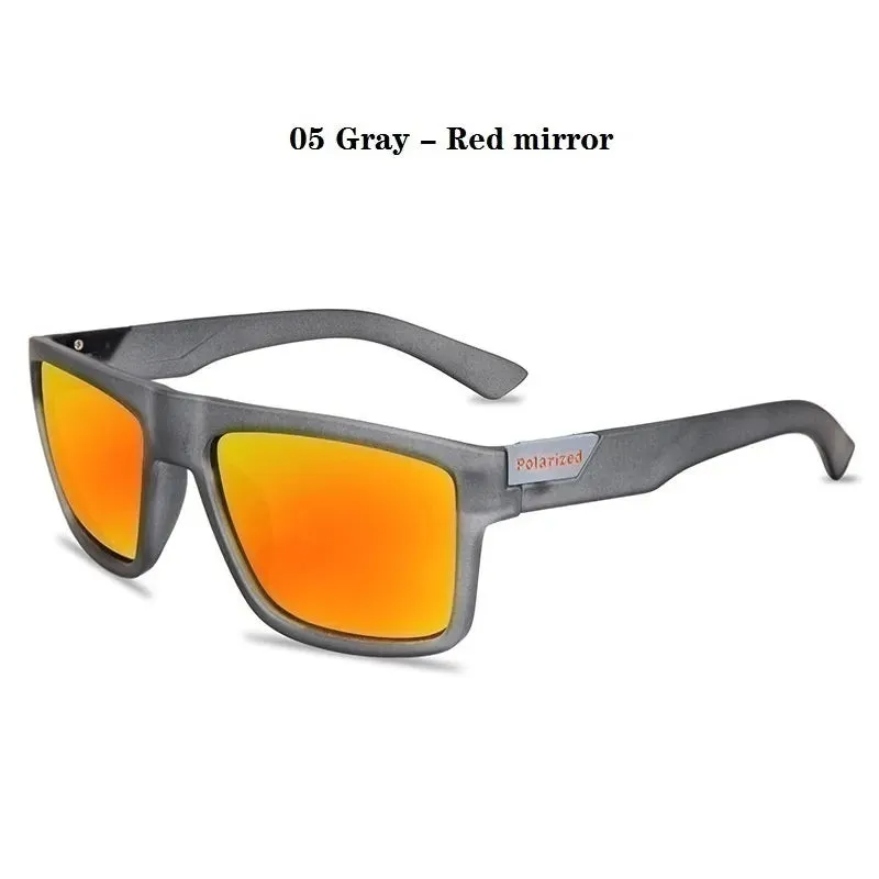 Unisex Square Polaroid Sunglasses Vintage Retro Style for Women Men
