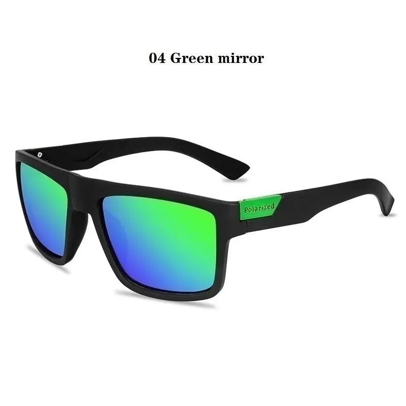 Unisex Square Polaroid Sunglasses Vintage Retro Style for Women Men