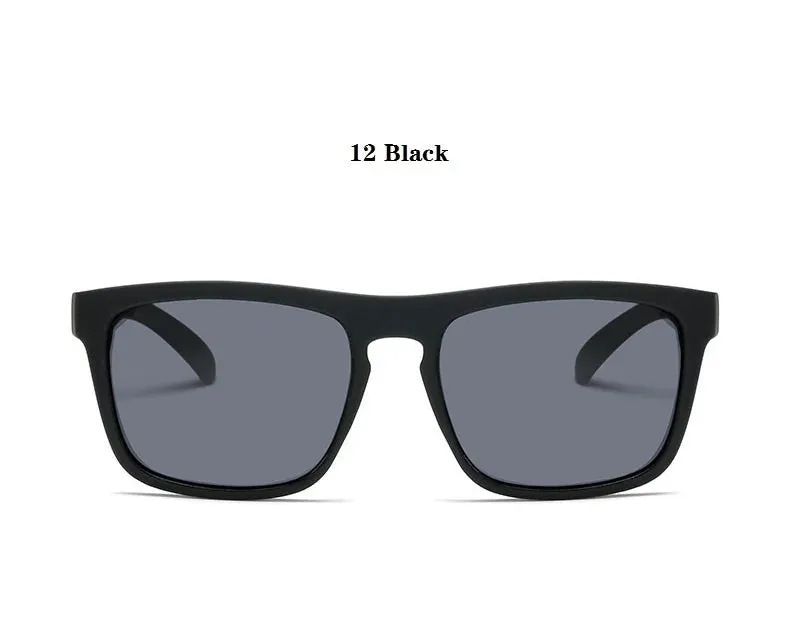 Unisex Square Polaroid Sunglasses Vintage Retro Style for Women Men