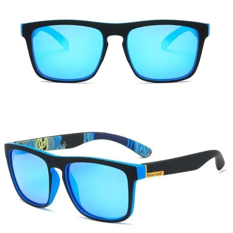 Unisex Square Polaroid Sunglasses Vintage Retro Style for Women Men